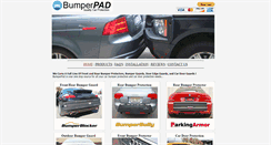 Desktop Screenshot of bumperpad.com