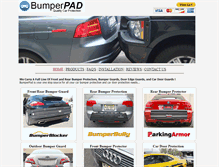 Tablet Screenshot of bumperpad.com